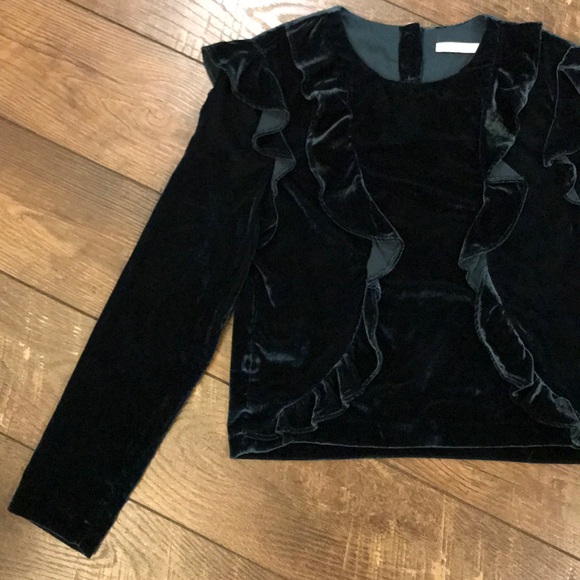 Zara Jade Velvet Top - Picture 3 of 8